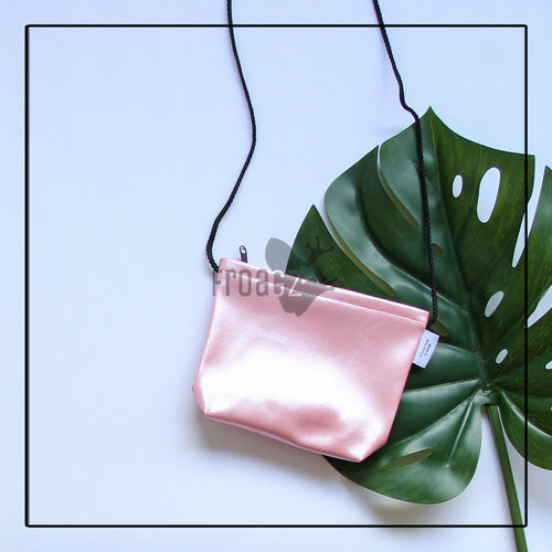 Sling Bag - Metallic Pink