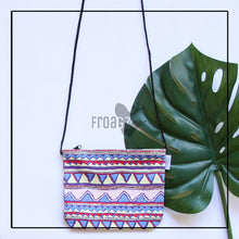Load image into Gallery viewer, Sling Bag - Rainbow Tribal